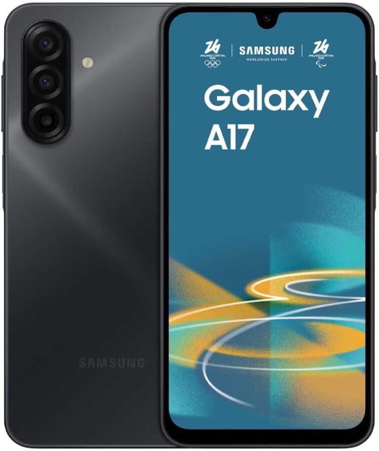 Samsung Galaxy A17 4G 128GB/4GB Dual SIM Black: Caractéristiques techniques et disponibilité en France.