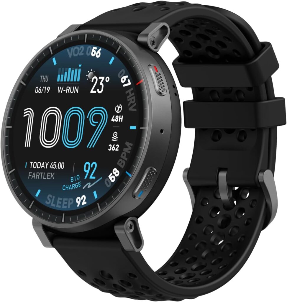 Amazfit Active Max : montre intelligente avec GPS, suivi santé et autonomie de 25 jours