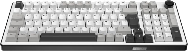 Le G-Lab KEYZ Elite 400 WG : Clavier mécanique sans fil AZERTY doté de fonctionnalités avancées.