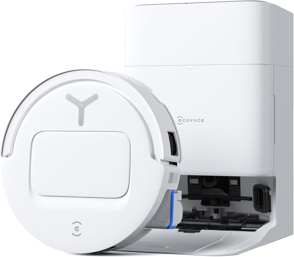 ECOVACS DEEBOT T80 Omni : Aspirateur robot avec nettoyage automatique et technologie ZeroTangle.