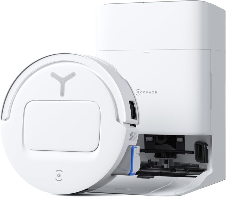 ECOVACS DEEBOT T80 Omni : Aspirateur robot avec nettoyage automatique et technologie ZeroTangle.