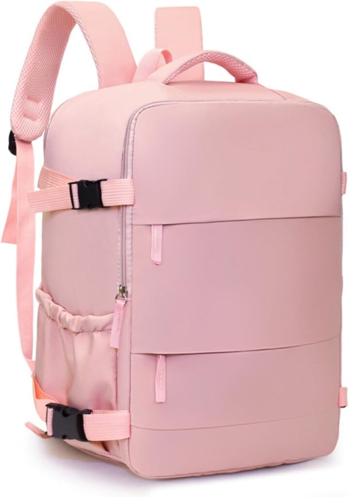 Cabin Luggage 40 x 30 x 20 cm : Nouveau sac de voyage sous siège pour Ryanair en couleur rose