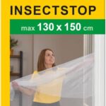 Schellenberg 50714 : Écran Insecte pour Fenêtres 130 x 150 cm en Blanc disponible sur le marché européen