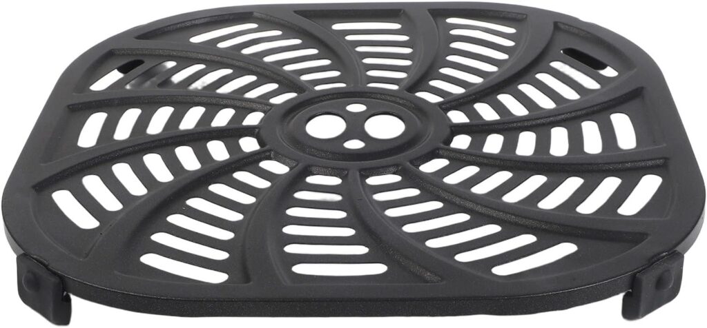 Air Fryer Crisper Plate de 21cm : Un accessoire pour la cuisson de frites et légumes.