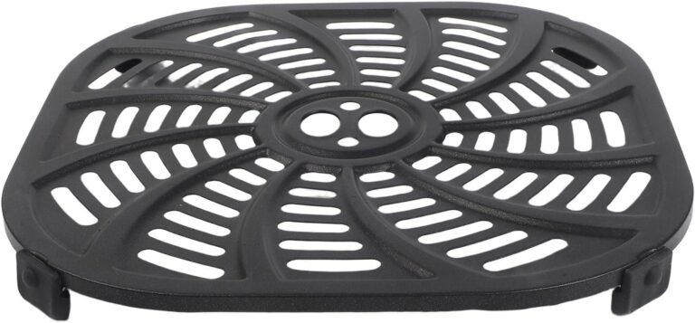 Air Fryer Crisper Plate de 21cm : Un accessoire pour la cuisson de frites et légumes.