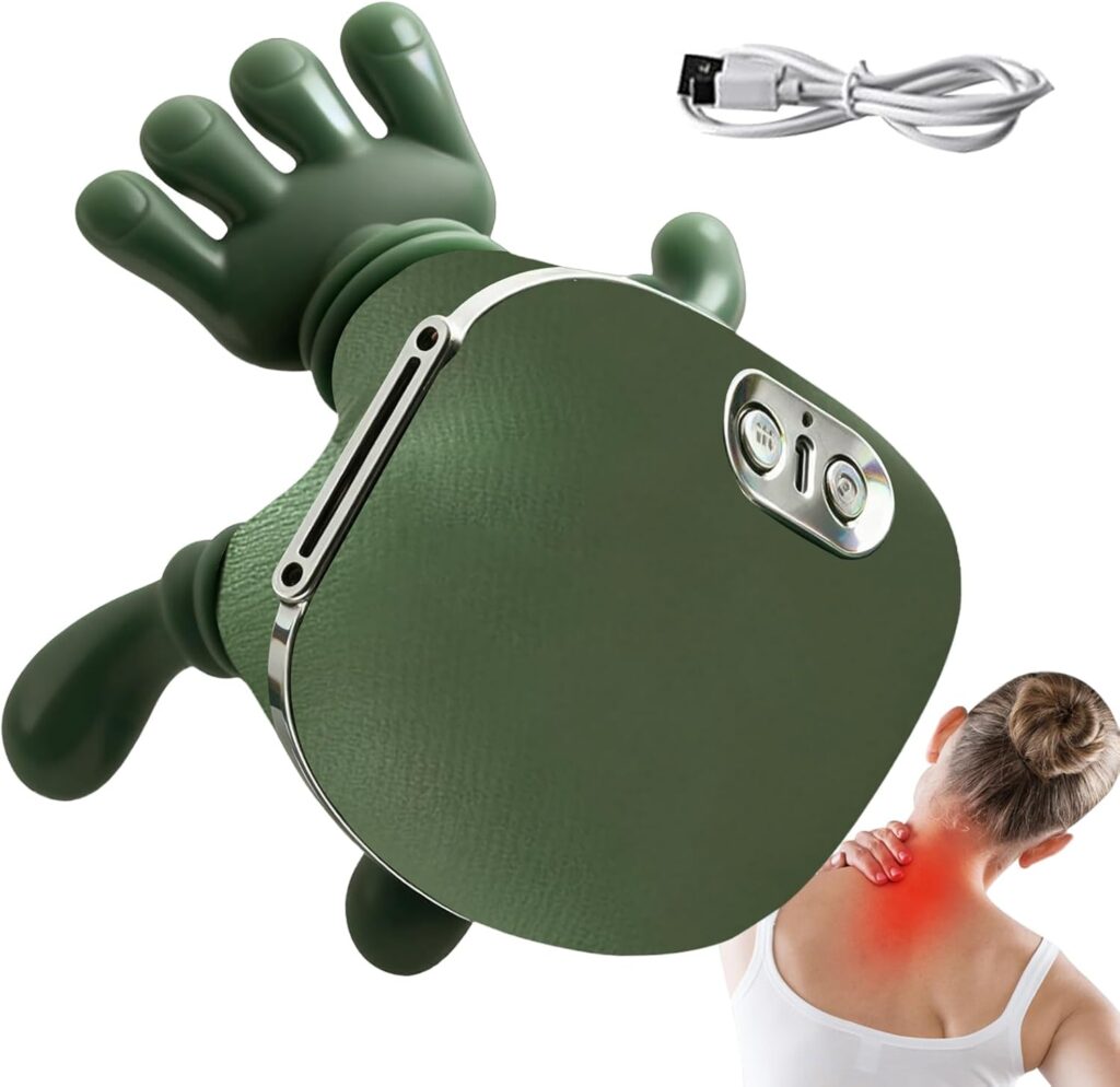 Lancement d’un masseur électrique de cou avec 3 modes de massage et 2 niveaux de chaleur.