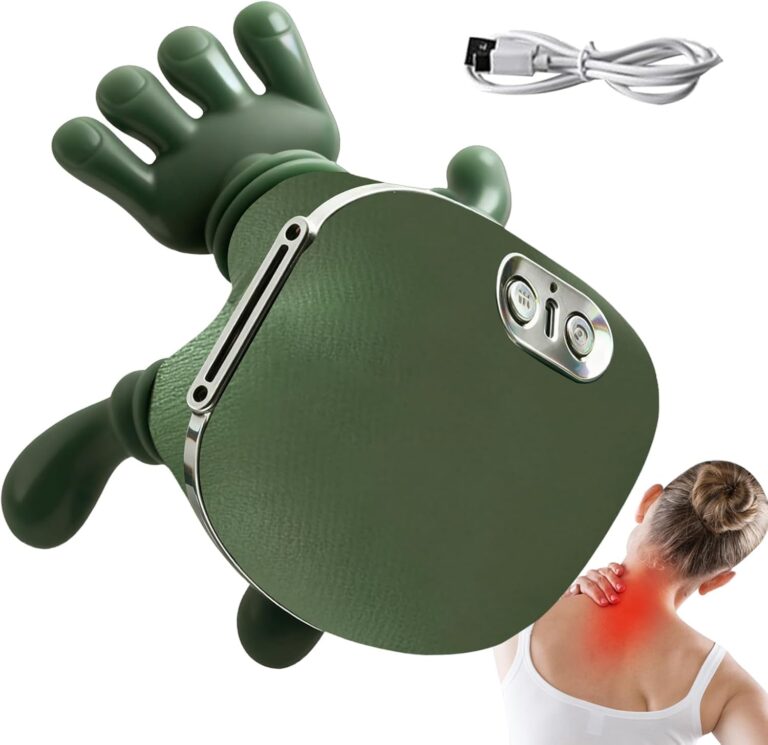 Lancement d’un masseur électrique de cou avec 3 modes de massage et 2 niveaux de chaleur.