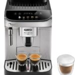 De’Longhi Magnifica Evo : machine à café avec broyeur de grains, modèle ECAM292.33.SB disponible en argent.
