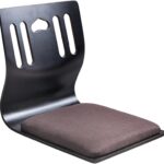 Fauteuil de lecture ergonomique en bois massif sans pieds pour lit et canapé, adapté à la détente intérieure