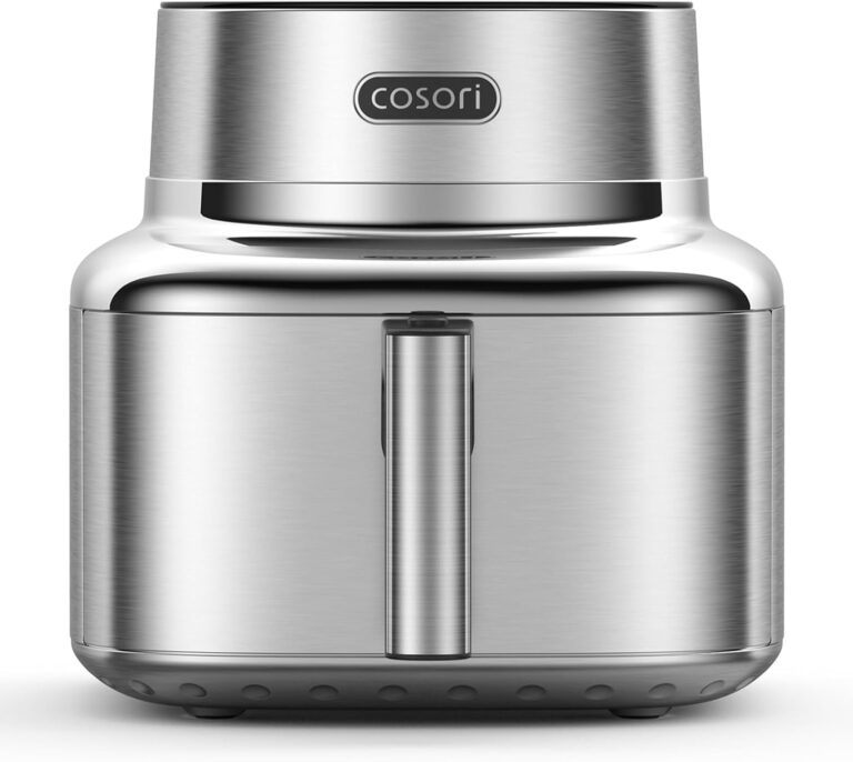 COSORI ICONIC Airfryer : 7 en 1, 6.2 L, acier inoxydable, sans PFAS ni BPA, jusqu’à 61% d’économie d’énergie