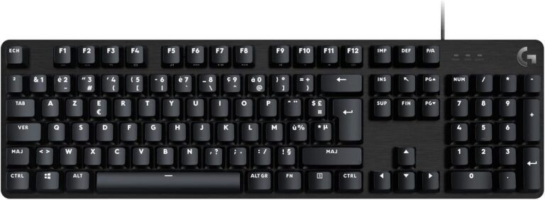 Logitech lance le clavier mécanique G413 SE AZERTY, compatible Windows et MacOS.