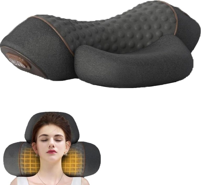 Spinea présente CerviCalm, un masseur de cou ajustable pour le travail et la maison.