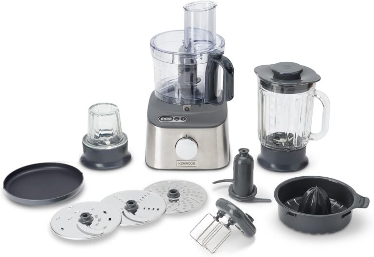 Kenwood Multipro Compact+ FDM313SS : robot culinaire avec échelle intégrée et 800 W de puissance