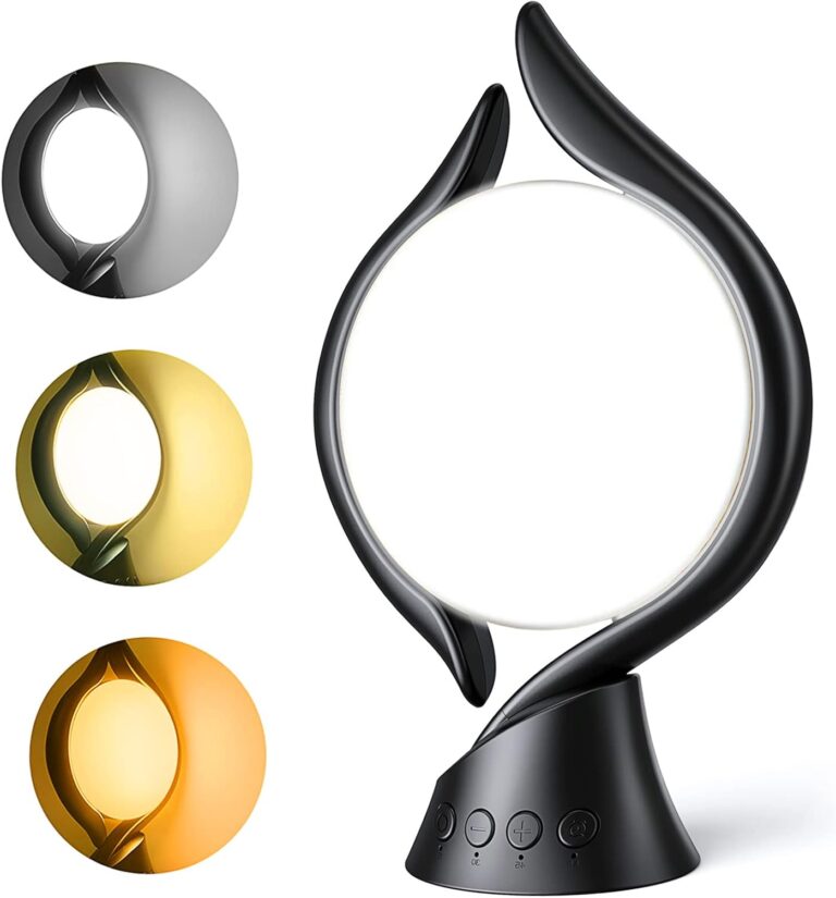 KICLBD présente une lampe de thérapie lumineuse de 10000 Lux avec 3 couleurs et 4 minuteries.
