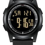 HANPOSH présente sa montre chronographe militaire pour hommes étanche jusqu&rsquo;à 50 m, avec fonctions avancées.