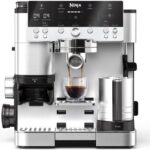 Ninja Luxe Premier 3-en-1 : Machine à café avec broyeur, mousseur et 4 réglages de mousse.