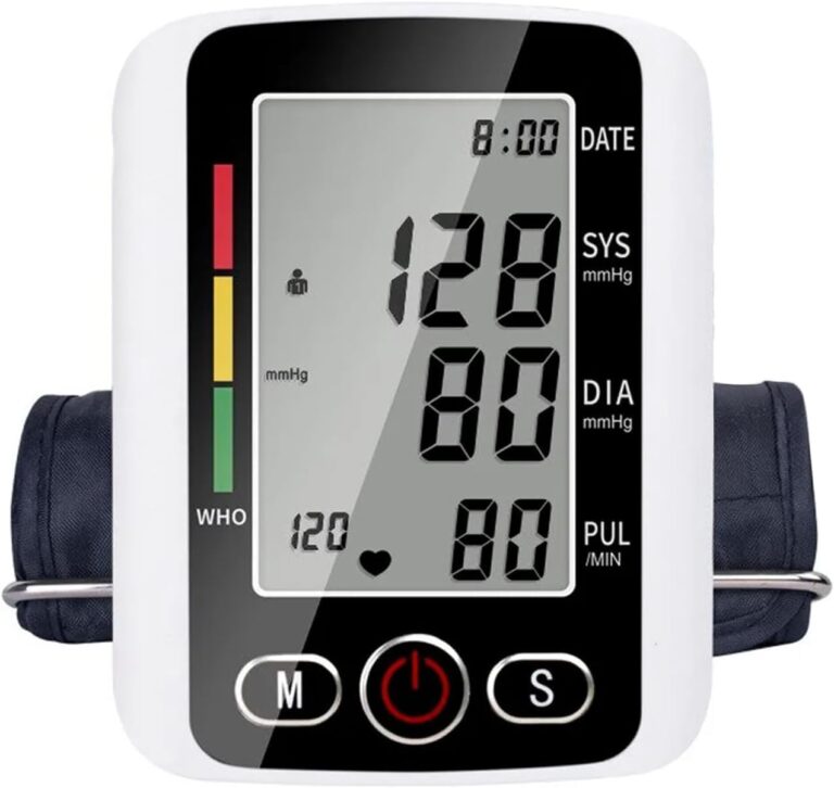 Tensiomètre Professionnel à Bras, Certifié Médical, Avec Brassard Réglable de 22 à 32 cm