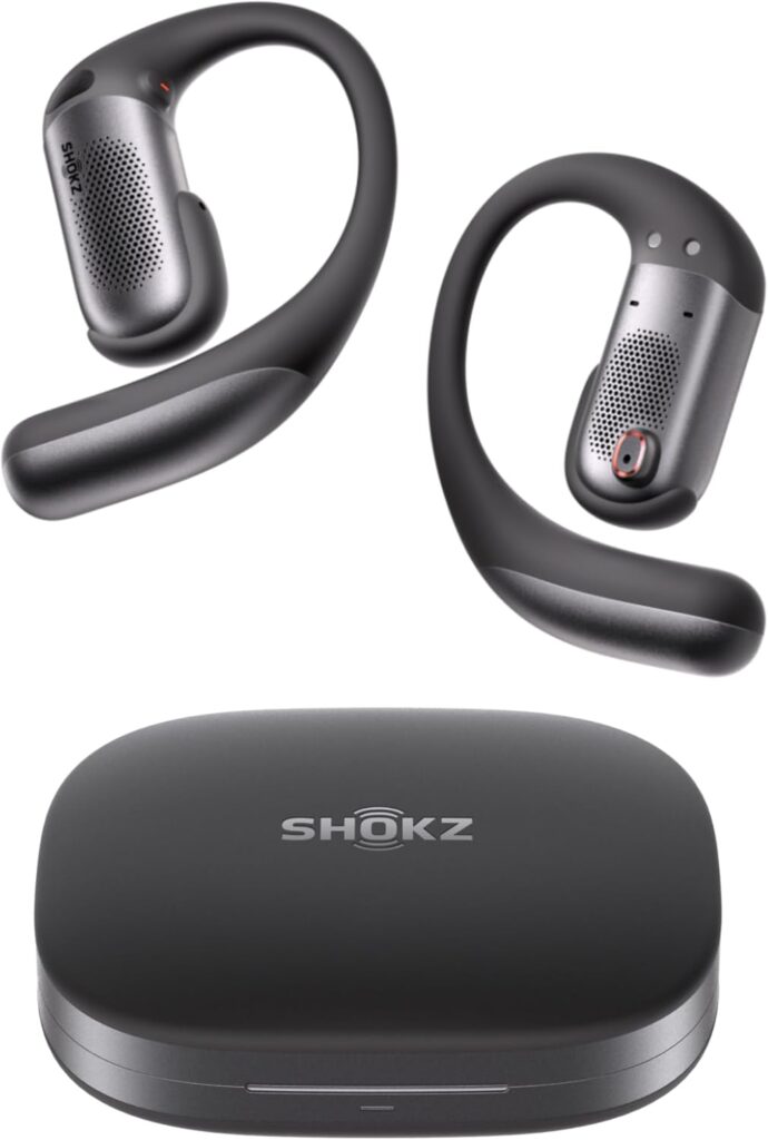 SHOKZ OpenFit Pro : écouteurs Bluetooth 6.1 avec réduction de bruit et 50H d’autonomie.