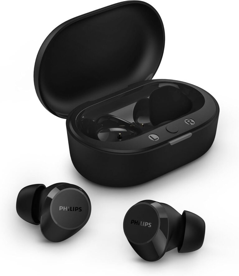Philips lance les écouteurs TAT1209BK avec son naturel et boîtier de charge portable.