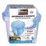 Rubson présente un absorbeur d&rsquo;humidité « Basic » pour pièces de 20 m² avec recharge incluse.