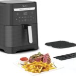 Moulinex Easy Fry & Grill XXL : Friteuse sans huile de 6,5 L pour 8 personnes avec 8 programmes automatiques