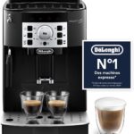 De&rsquo;Longhi Magnifica S : machine à café automatique avec mousseur de lait manuelle, noir