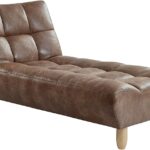 Vente-unique lance le canapé-lit Esteban en microfibre marron vintage pour le marché européen.
