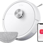 Roborock Q7 M5 : Aspirateur robot avec navigation LiDAR et design anti-enchevêtrement.