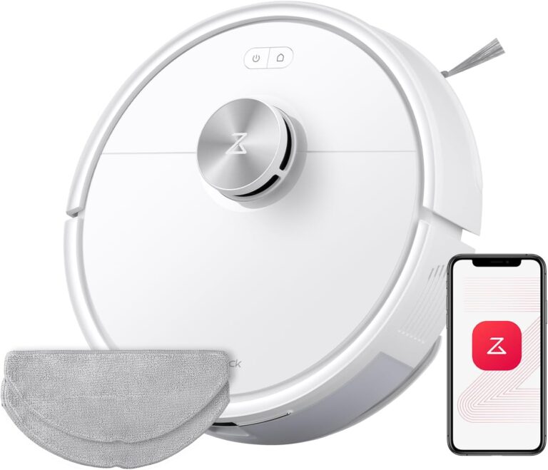 Roborock Q7 M5 : Aspirateur robot avec navigation LiDAR et design anti-enchevêtrement.