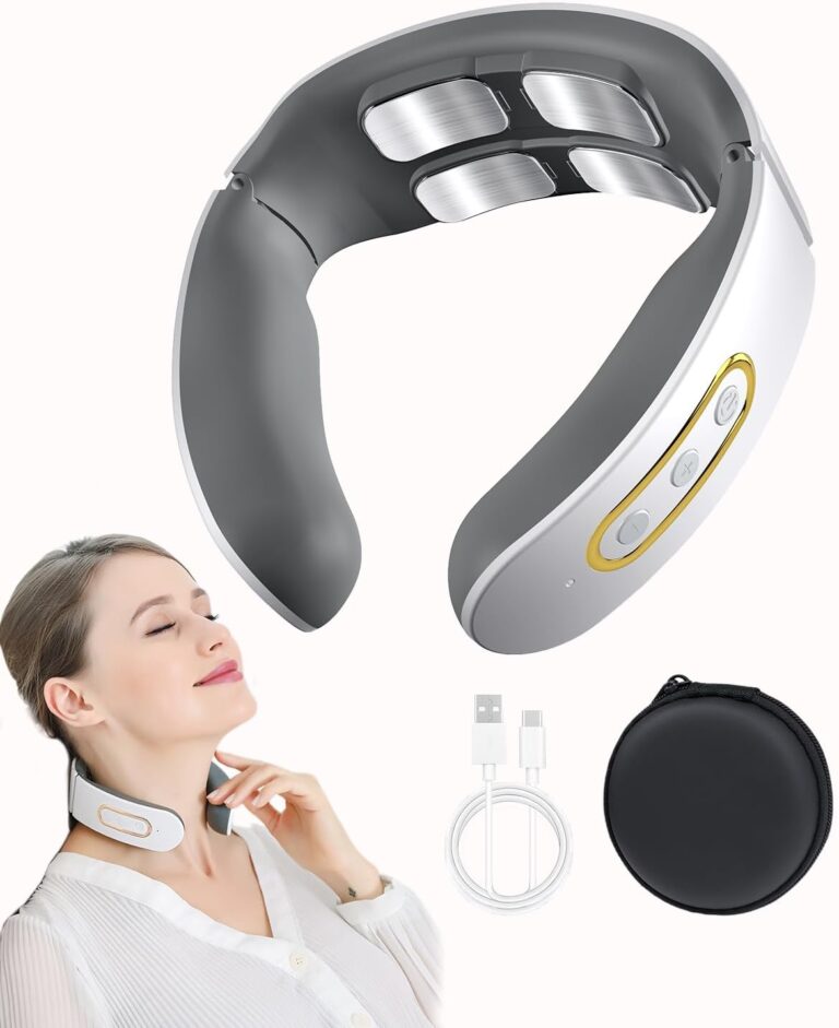 NeuroNeck Pro : Un masseur cervical électrique rechargeable pour soulager les douleurs au cou.