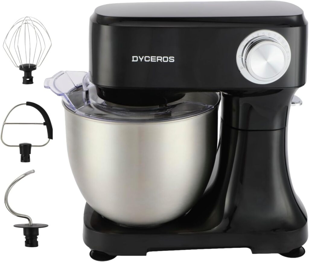 Impastia 800W : Robot de cuisine en acier inoxydable avec 6 vitesses et kit pâtisserie inclus