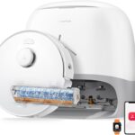 Roborock Qrevo Curv 2 Flow : Aspirateur robot avec 20 000 Pa et nettoyage en temps réel.