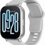 Lancement de la Redmi Watch 5 Active Matte Silver avec fonctionnalités de suivi de santé.