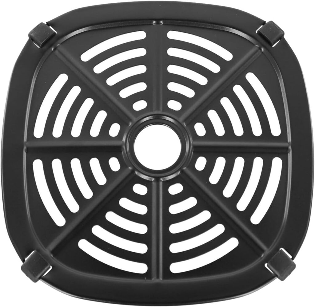 Nouveau plateau en acier inoxydable pour friteuses à air chaud, compatible avec divers modèles.