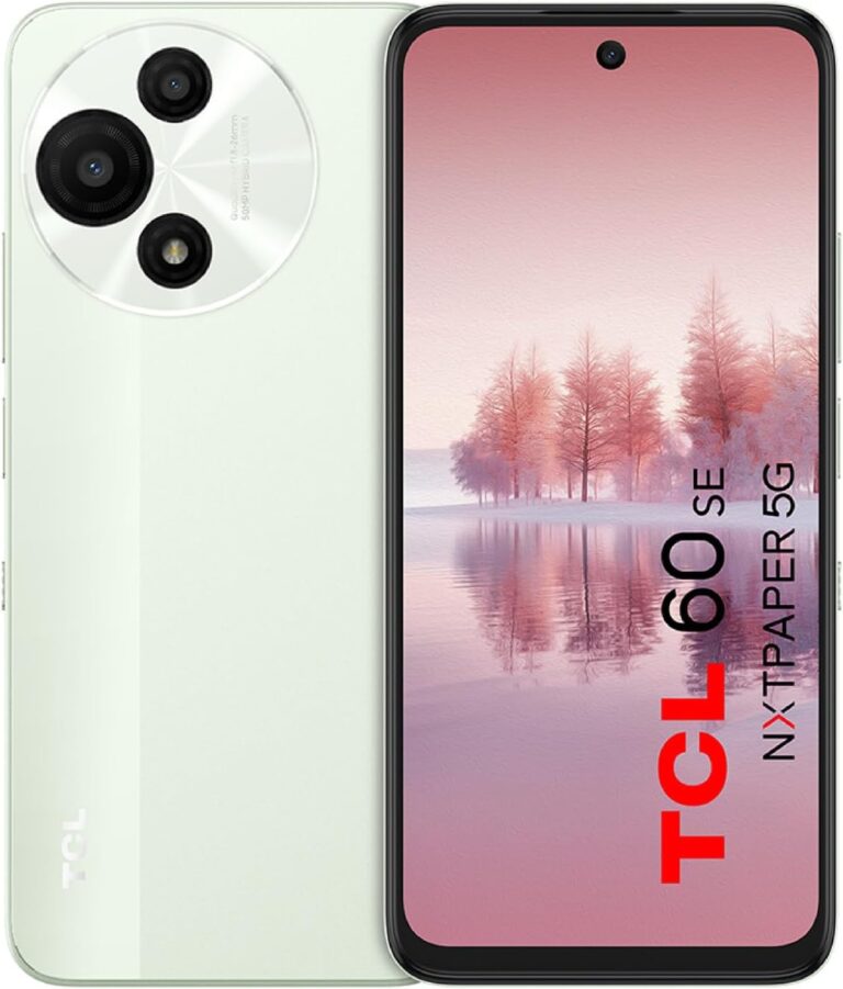 Lancement du TCL 60 SE NXTPAPER 5G avec 256 Go de stockage et 8 Go de RAM en Like Green.