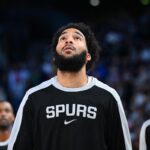 Prolongations en NBA : Julian Champagnie, Luguentz Dort et Landry Shamet en action.