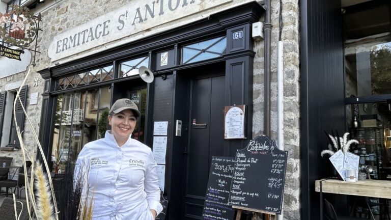Frédéric Simonin, chef étoilé, dîne chez Cyrine Jarretie à Barbizon