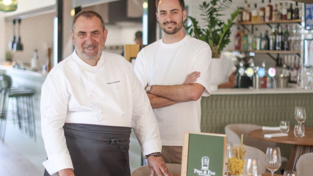 Christophe Cussac, 2 étoiles à Monaco, se rend à Nice pour dîner chez Patrick Raingeard.