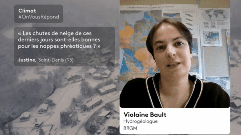 La neige renforce les nappes phréatiques en France selon les experts climatologiques