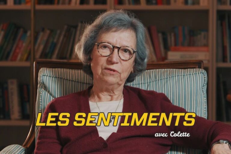 Colette, 86 ans, retrouve l’amour et exprime son bonheur d’être dans ses bras.