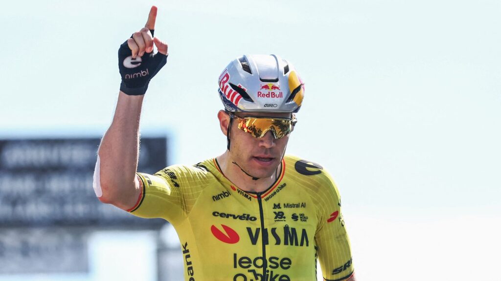 Tour Auvergne-Rhône-Alpes : Wout van Aert remporte la 5e étape, Axel Baudin conserve le maillot jaune