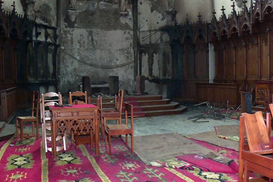 Appel aux dons pour la restauration de l’église de Cernay, touchée par un incendie.