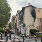 Incendie dans un immeuble : un interpellé, plusieurs blessés relogés par la police.