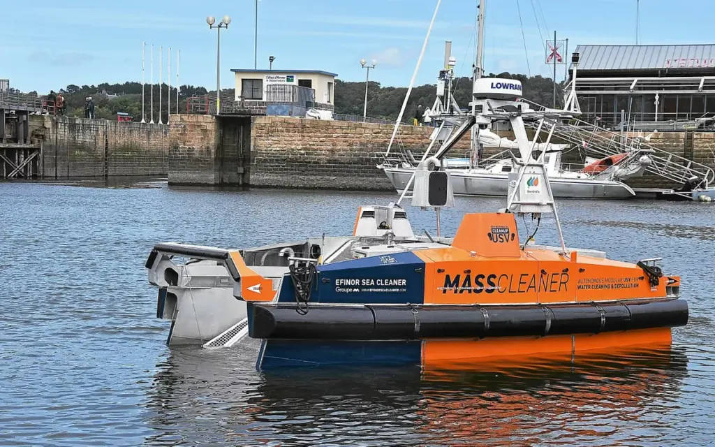 Paimpol : Un drone et l’intelligence artificielle pour la dépollution maritime