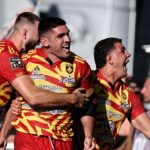 Perpignan conserve sa place en Top 14 après sa victoire contre Provence Rugby en barrage.