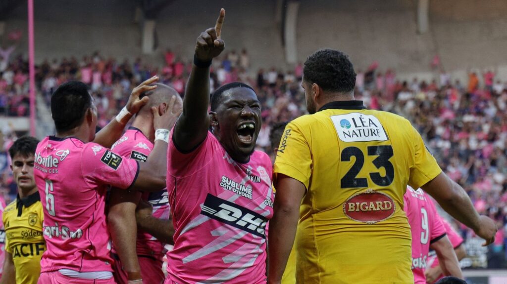 Le Stade français élimine La Rochelle et rejoint Montpellier en demi-finales des barrages de Top 14.