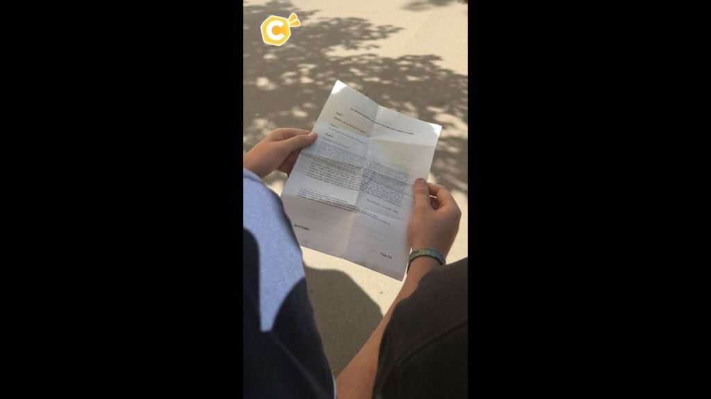 Réactions des étudiants français après l’épreuve de philosophie : résultats en baisse observés.