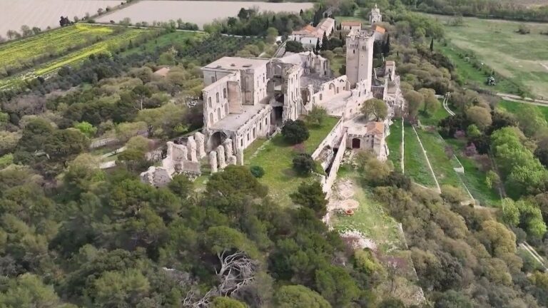 Arles : l’Abbaye de Montmajour, site architectural classé, attire les visiteurs en Provence