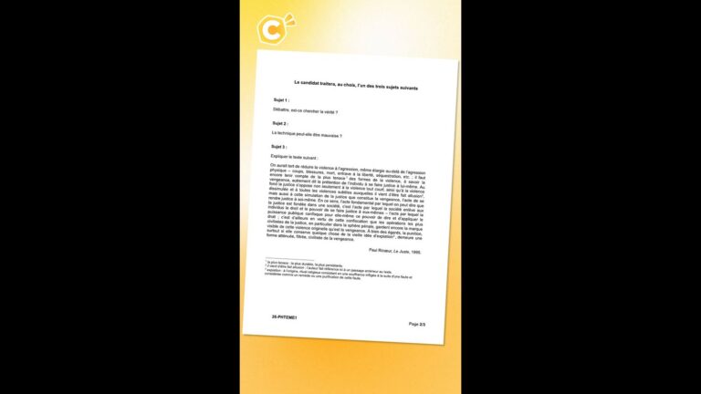 Bac techno : une enseignante de philosophie évalue un commentaire de candidat en France