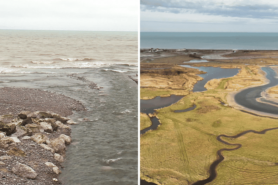 Chantier de reconnexion en Normandie : un nouvel estuaire modèle pour la gestion côtière.
